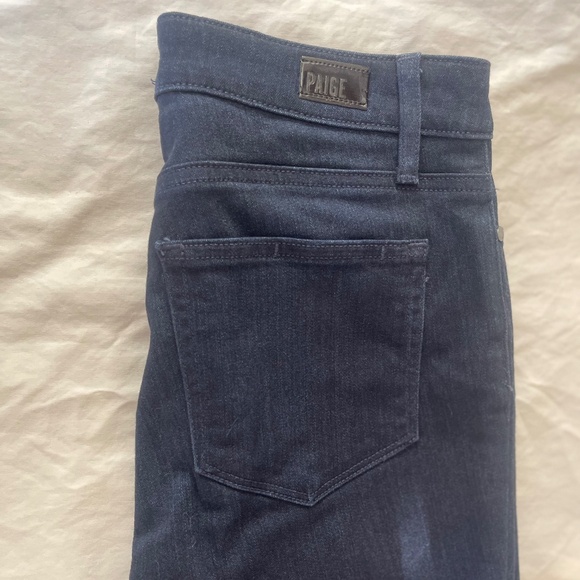 PAIGE Muse High Rise Jeans in Lana Dark Wash, Sz 28 - Picture 6 of 14